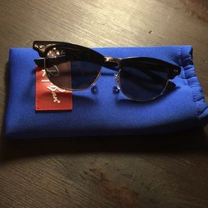 Ray-Ban Jr Clubmaster Black/Green Sunglasses